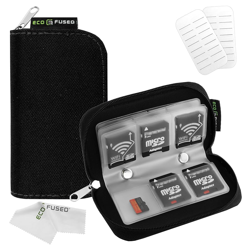 Amazon.com: Eco-Fused Memory Card Case - Fits up to 22x SD